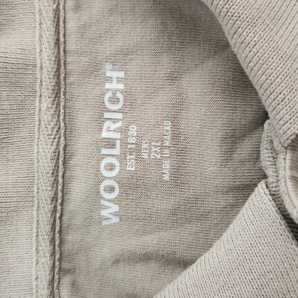 Woolrich Olive Green 2XL Casual Polo Shirt - Picture 4 of 7